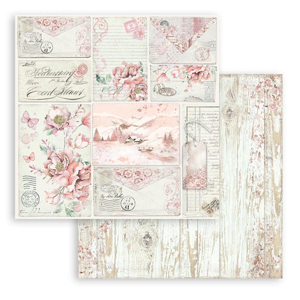Paperpad Roseland - 20,3x20,3 cm - 10 vellen