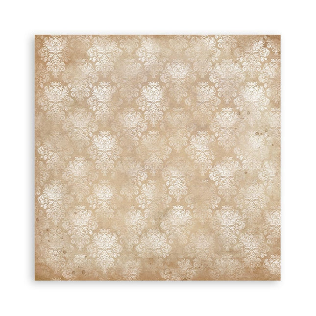 Papierblok 20,3x20,3 cm - 22 vellen - Single Face Golden Harmony