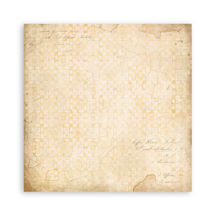 Papierblok 20,3x20,3 cm - 22 vellen - Single Face Golden Harmony