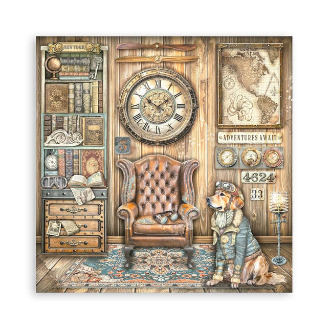 Papierblok 20,3x20,3 cm - 22 vellen - Single Face Alterego
