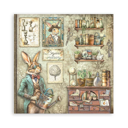 Papierblok 20,3x20,3 cm - 22 vellen - Single Face Alterego
