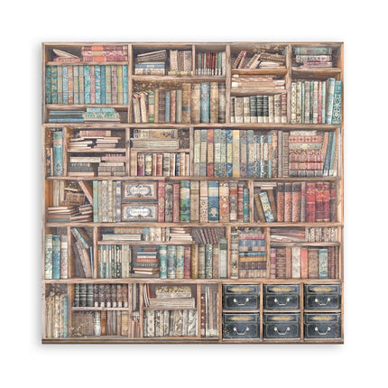 Papierblok 20,3x20,3 cm - 22 vellen - Single Face Venice City of Art