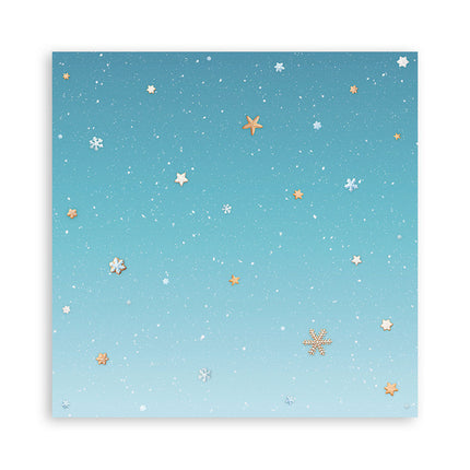 Papierblok 20,3x20,3 cm - 22 vellen - Single Face Candy Christmas