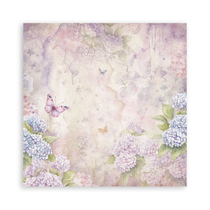 Papierblok 20,3x20,3 cm - 22 vellen - Single Face Quiet Days