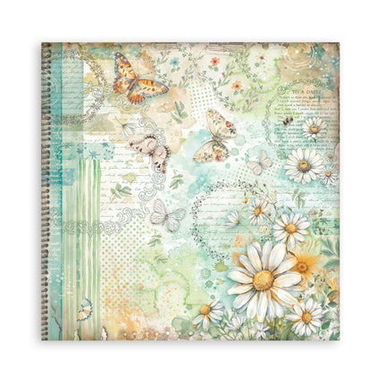 Scrapbooking Pad 22 sheets cm 20,3X20,3 (8"X8") Single Face Daisy Art