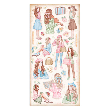 Collectables 10 sheets 15x30,5 (6”x12”) - Create Happiness Oh lá lá