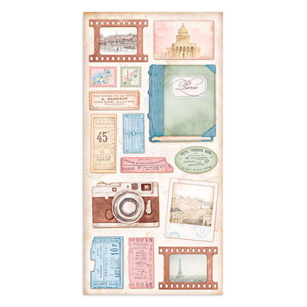 Collectables 10 sheets 15x30,5 (6”x12”) - Create Happiness Oh lá lá
