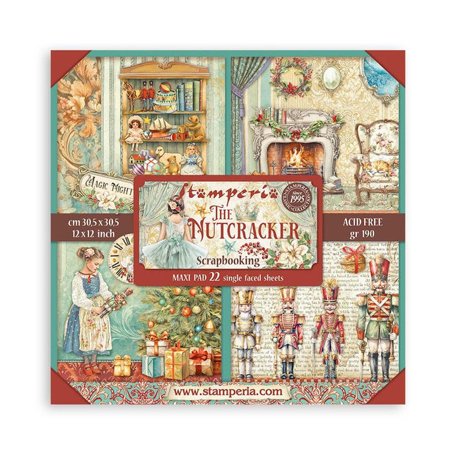 Paperpad The Nutcracker Enkelzijdig - 30,5x30,5 cm - 22 vellen