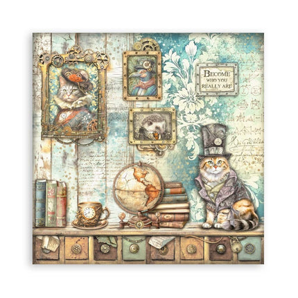 Papierblok 30,5x30,5 cm - 22 vellen - Enkelzijdig - Alterego