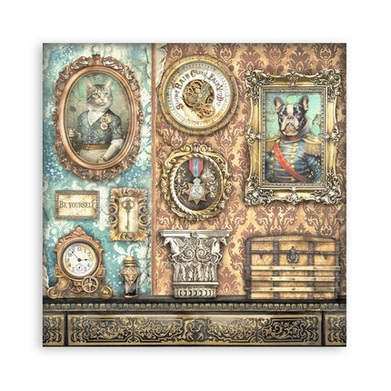 Papierblok 30,5x30,5 cm - 22 vellen - Enkelzijdig - Alterego