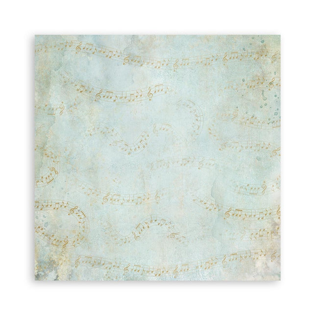 Papierblok 30,5x30,5 cm - 22 vellen - Enkelzijdig - Masquerade
