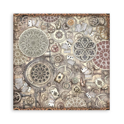 Papierblok 30,5x30,5 cm - 22 vellen - Enkelzijdig - Master of Magic