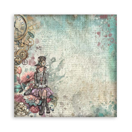 Papierblok 30,5x30,5 cm - 22 vellen - Enkelzijdig - Master of Magic
