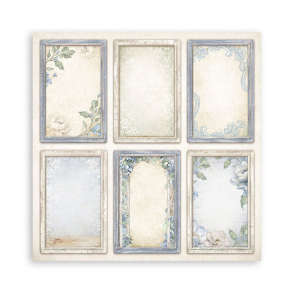 Papierblok 30,5x30,5 cm - 22 vellen - Enkelzijdig - Timeless