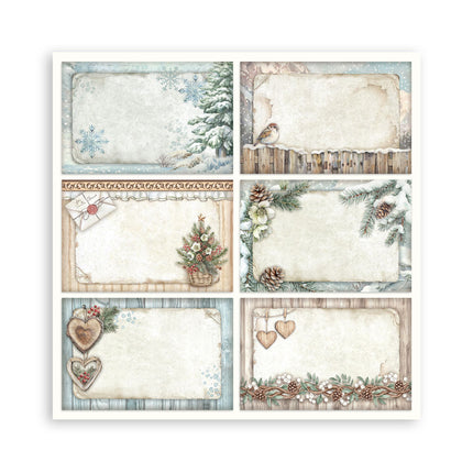 Papierblok 30,5x30,5 cm - 22 vellen - Enkelzijdig - The Owl's House
