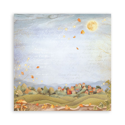 Paperpad Whispering woods Enkelzijdig - 30,5x30,5 cm - 22 vellen