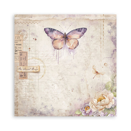 Papierblok 30,5x30,5 cm - 22 vellen - Enkelzijdig - Quiet Days