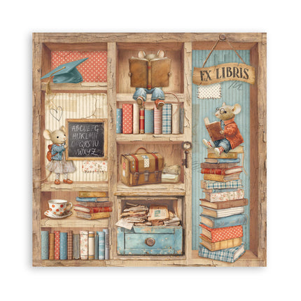 Scrapbooking Pad 22 sheets cm 30,5x30,5 (12"x12") Single face - Family