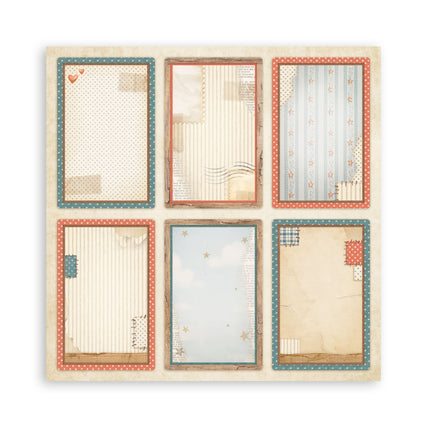 Scrapbooking Pad 22 sheets cm 30,5x30,5 (12"x12") Single face - Family