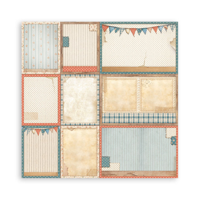 Scrapbooking Pad 22 sheets cm 30,5x30,5 (12"x12") Single face - Family