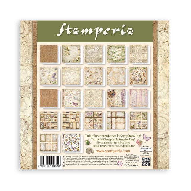 Scrapbooking Printed Pad for Art and Craft 22 sheets cm 30,5x30,5 (12"x12") Single face - All Around