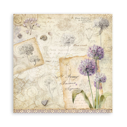 Scrapbooking Printed Pad for Art and Craft 22 sheets cm 30,5x30,5 (12"x12") Single face - All Around