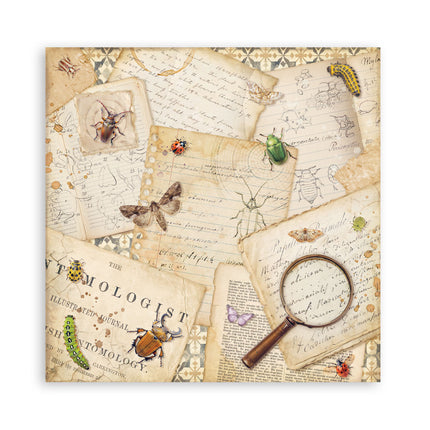Scrapbooking Printed Pad for Art and Craft 22 sheets cm 30,5x30,5 (12"x12") Single face - All Around