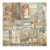 Scrapbooking Extra small Pad 10 sheets cm 15,24x15,24 (6"x6") - Sir Vagabond Aviator