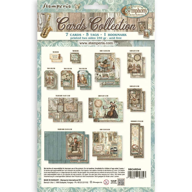 Printed Art Cards Collection - Symphony