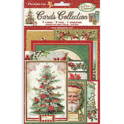 Printed Art Cards Collection - Classic Christmas