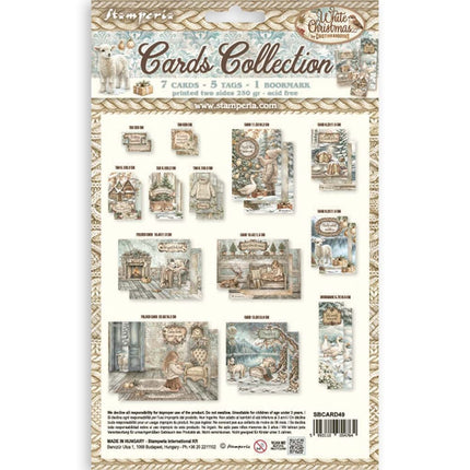 Printed Art Cards Collection - White Christmas