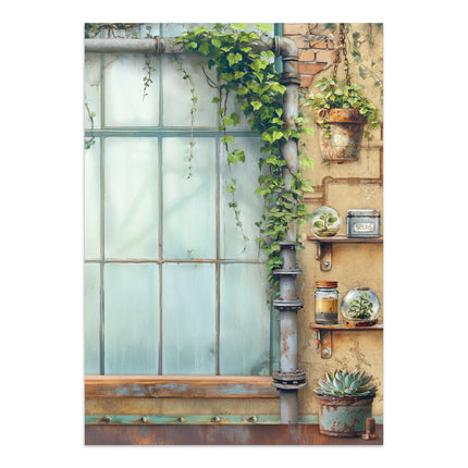 Junk journal stickers, cut-outs, backgrounds - A new Beginning
