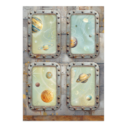 Junk journal stickers, cut-outs, backgrounds - A new Beginning