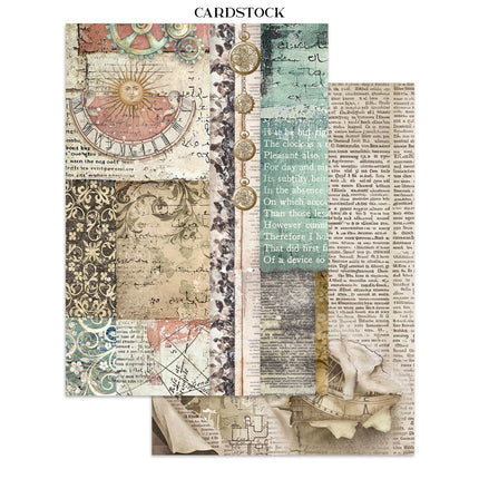 Printed Art Junk Journal Focus Points for Art and Craft A5 - Gardens of Time