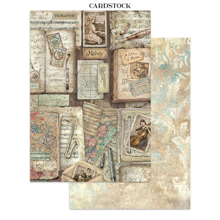 Printed Art Junk Journal Focus Points for Art and Craft A5 - Symphony