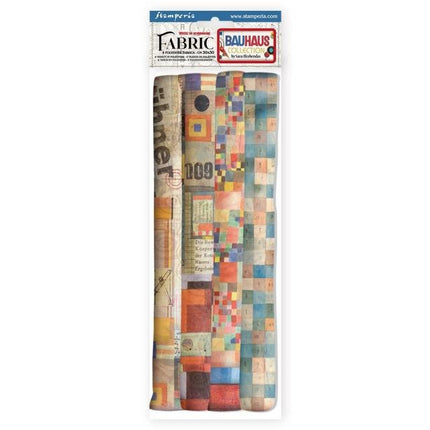 Pack 4 sheets fabric cm 30x30 - Bauhaus