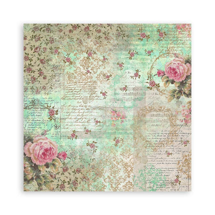 Pack 4 sheets fabric cm 30x30 - Precious