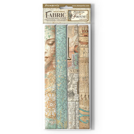 Pack 4 sheets fabric cm 30x30 - Fortune
