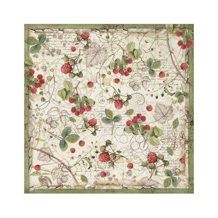Pack 4 sheets fabric cm 30x30 - Forest