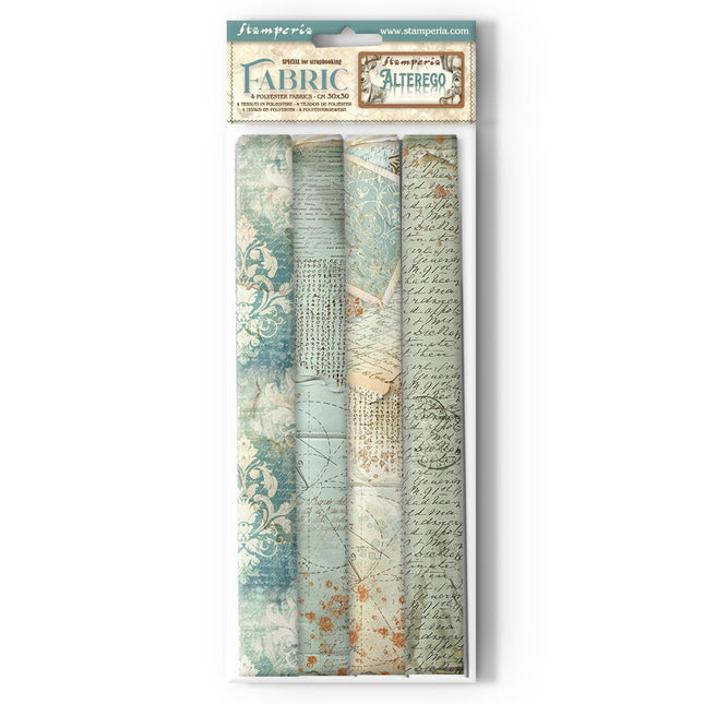 Pack 4 sheets fabric cm 30x30 - Alterego