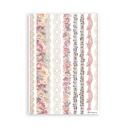 Washi Album 8 sheets A5 - Romance Forever