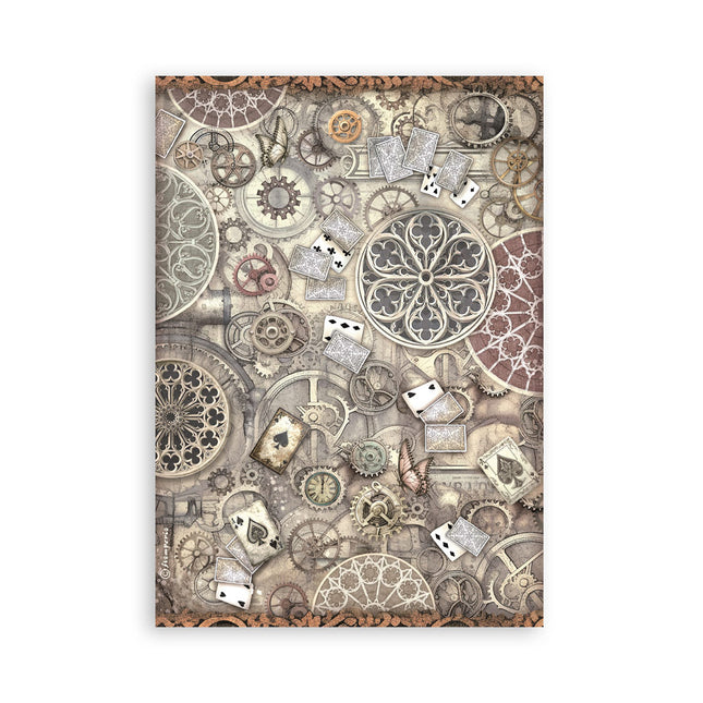 Washi pad 8 sheets A5 - Master of Magic