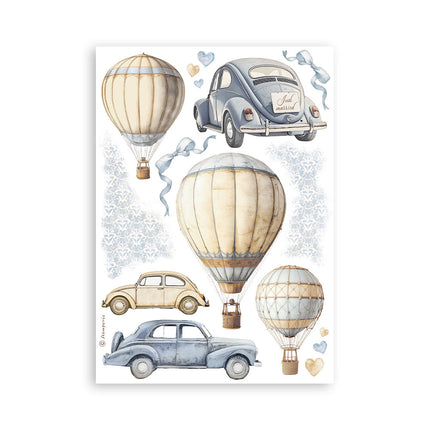 Washi pad 8 sheets A5 - Timeless