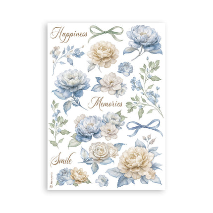 Washi pad 8 sheets A5 - Timeless