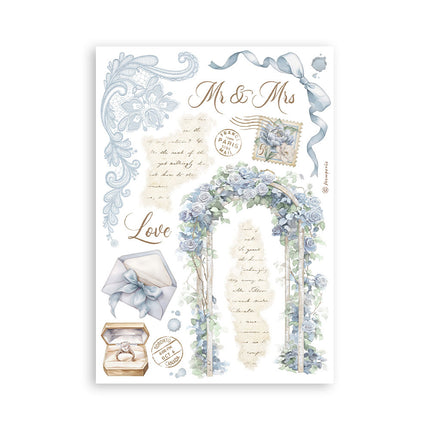 Washi pad 8 sheets A5 - Timeless