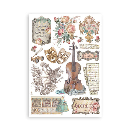 Washi pad 8 sheets A5 - Venice City of Art