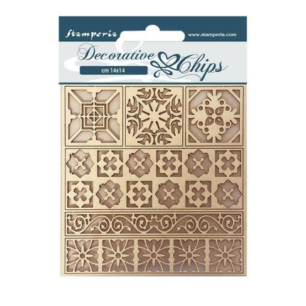 Decorative chips cm 14x14 - Casa Granada tiles
