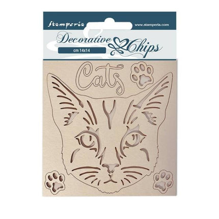 Decorative chips cm 14x14 - Provence cat