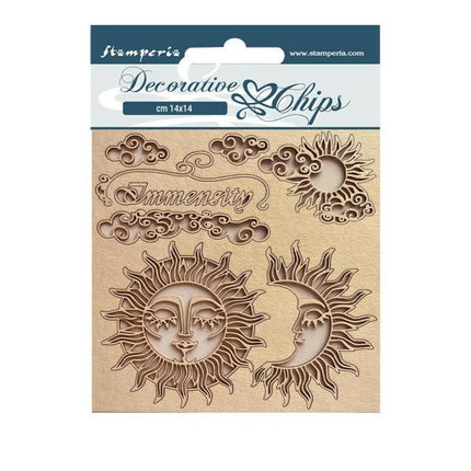 Decorative chips cm 14x14 - Cosmos Infinitiy Immensity