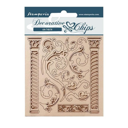 Decorative chips cm 14x14 - Magic Forest columns
